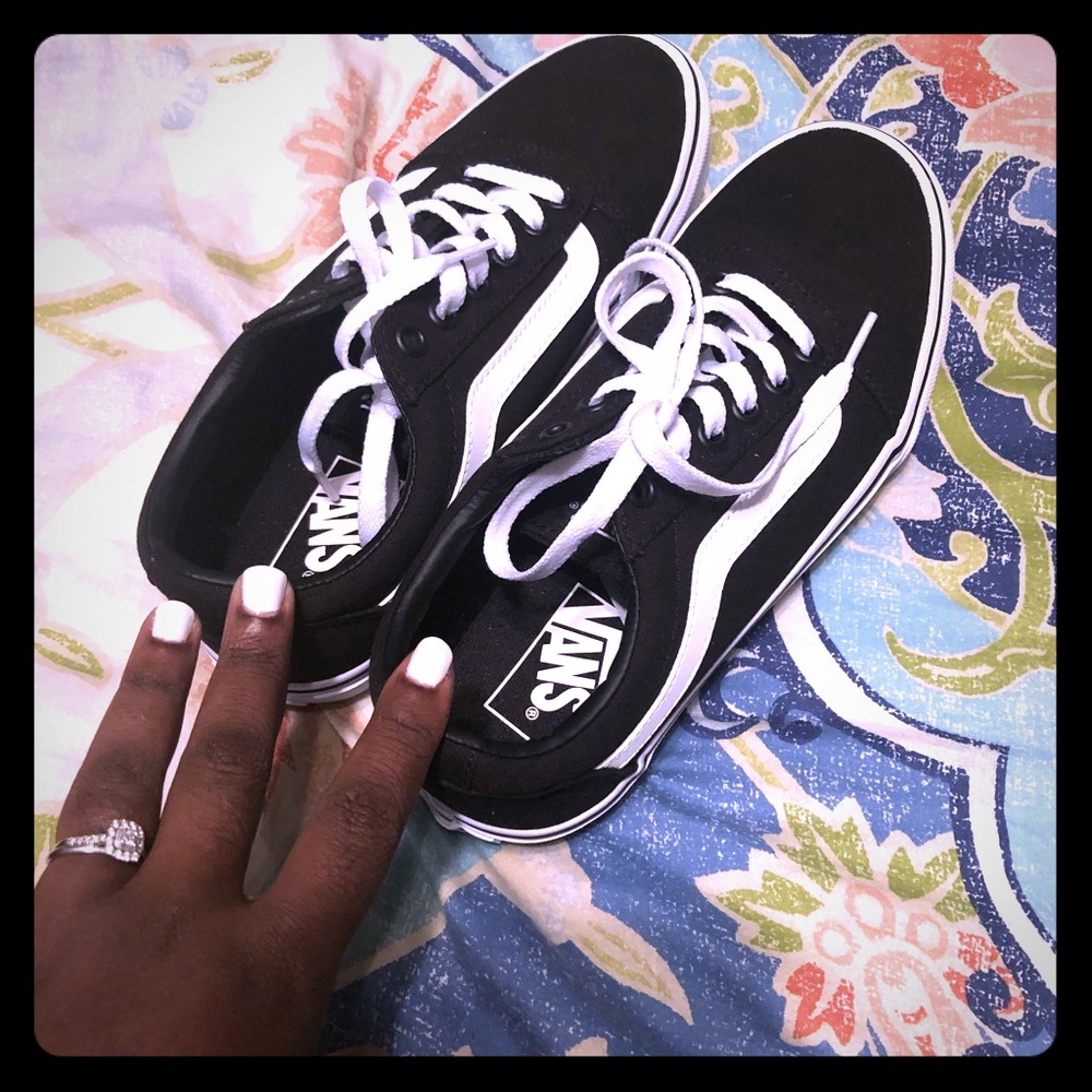 Black and White Vans